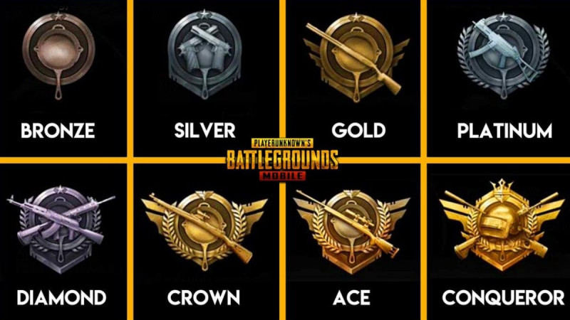 5 Urutan Rank Tier Pangkat PUBG Mobile Terbaru Mulai dari Terendah hingga Tertinggi