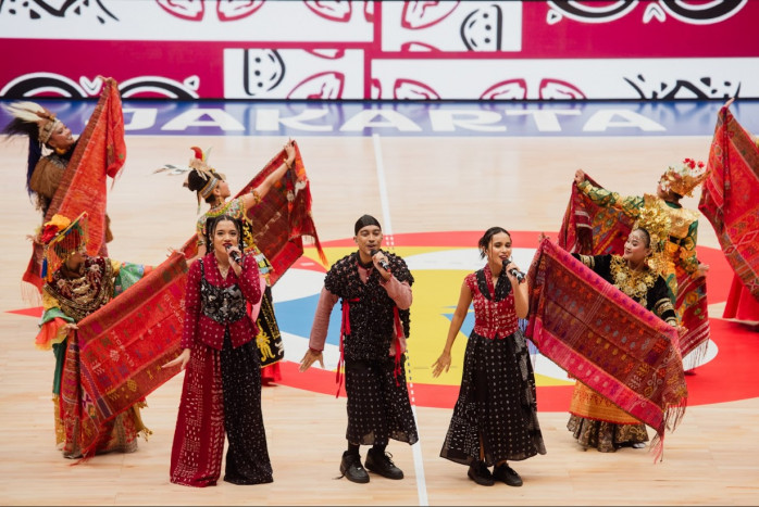 GAC Perkenalkan Budaya Indonesia di Pembukaan Kejuaraan Dunia Bola Basket