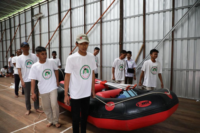 SDG Gelar Pelatihan Tanggap Bencana Banjir Rob untuk Warga Pesisir di Kalsel