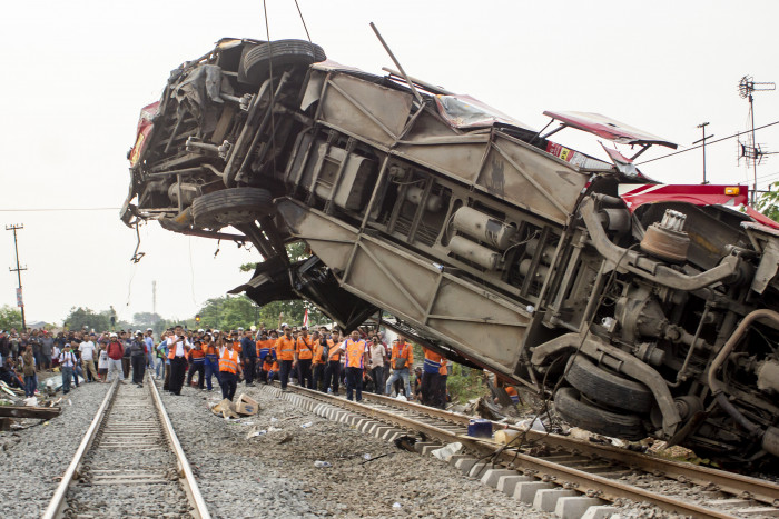 Ada 122 Kejadian Tertemper Kereta, KAI Sosialisasi Keselamatan Lalu Lintas