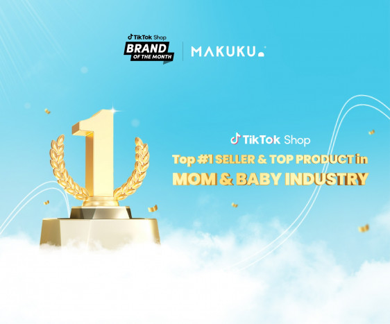 Produk Popok Makuku Terpilih Jadi Brand of The Month Versi TikTok 