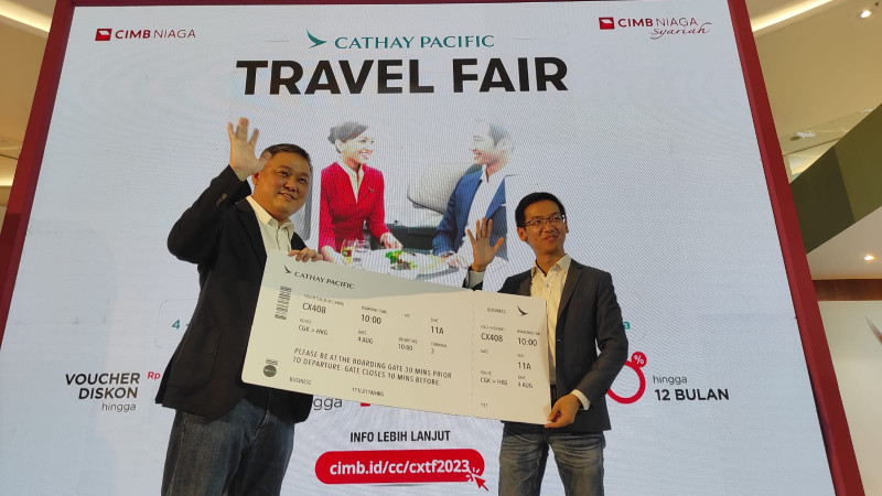 CIMB Niaga Tawarkan Liburan Lebih Hemat di  Cathay Pacific Travel  2023