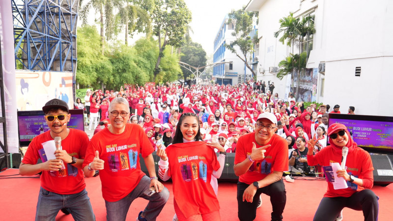 Universitas Budi Luhur Ajak Masyarakat Peduli Kesehatan lewat Olahraga