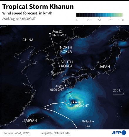 Antisipasi Badai Khanun, Sejumlah Penerbangan di Jepang dan Korsel Dibatalkan