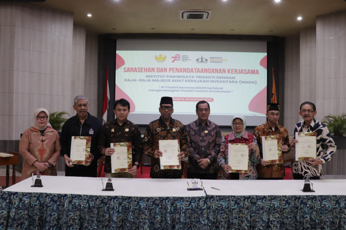 IP Trisakti Gandeng MAKN Kembangkan Royal Tourism dan Pelestarian Cagar Budaya