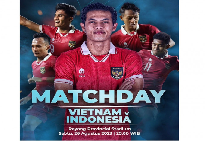 Final Piala AFF U-23 2023 Malam Ini Vietnam vs Indonesia, Ini Link Live Streamingnya