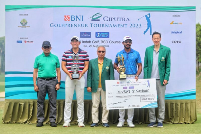 BNI-Ciputra Golfpreneur Tournament 2023 Dorong Pegolf Indonesia ke Kancah Dunia