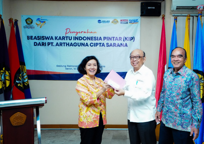 UP Terima Bantuan Beasiswa Kartu Indonesia Pintar