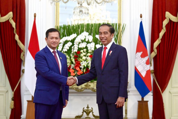 Jokowi dan PM Kamboja Bahas Ketahanan Pangan dan Perlindungan WNI