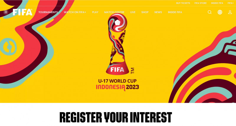 FIFA Buka Pendaftaran untuk Beli Tiket Piala Dunia U-17