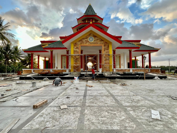 Pj Gubernur Sulbar Tinjau Pembangunan Masjid Cheng Ho di Pasangkayu