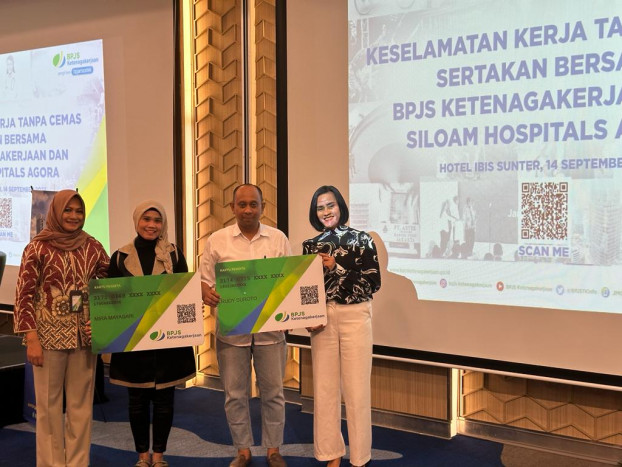 RS Siloam Agora Raih Penghargaan dari BPJS Ketenagakerjaan Mangga Dua