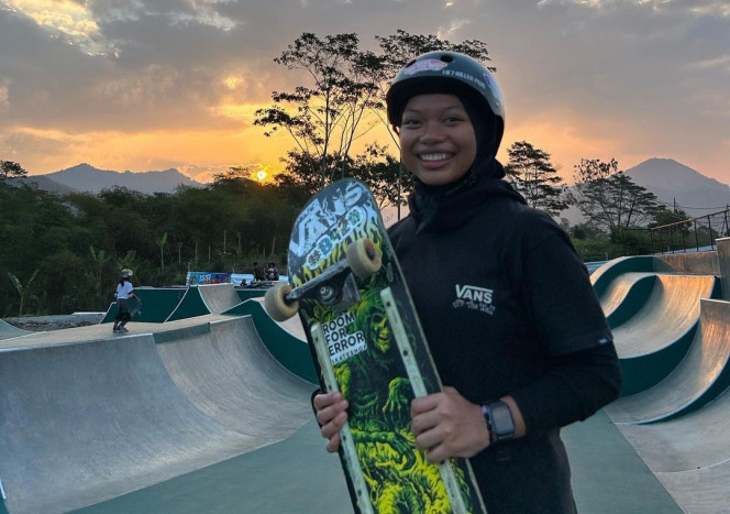 Gagal Sumbang Medali dari Cabor Skateboard, Nyimas Bunga Cinta Mengaku Grogi  