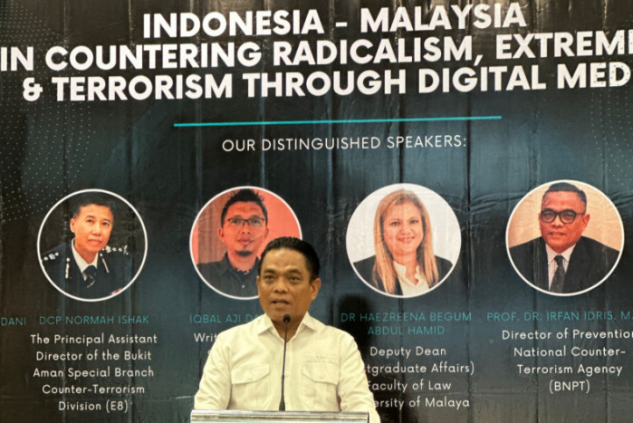 Indonesia dan Malaysia Berdiskusi tentang Terorisme dan Radikalisme
