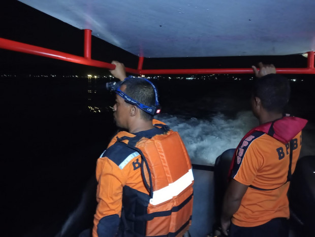 Kapal Fiber Tenggelam di Perairan Mansalean Sulawesi Tengah