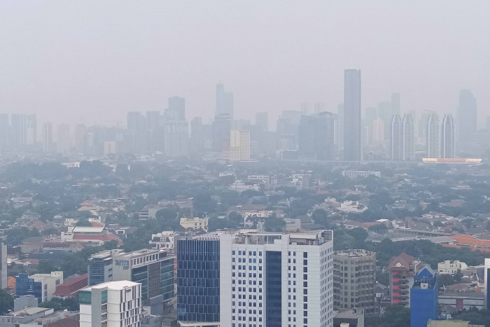Kualitas Udara DKI Jakarta tidak Sehat pada Jumat Pagi