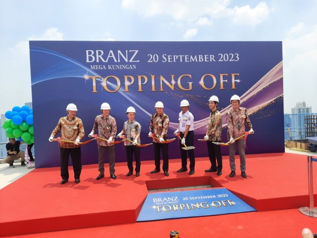 Proyek BRANZ Mega Kuningan Topping Off, Rencana Serah Terima 2024