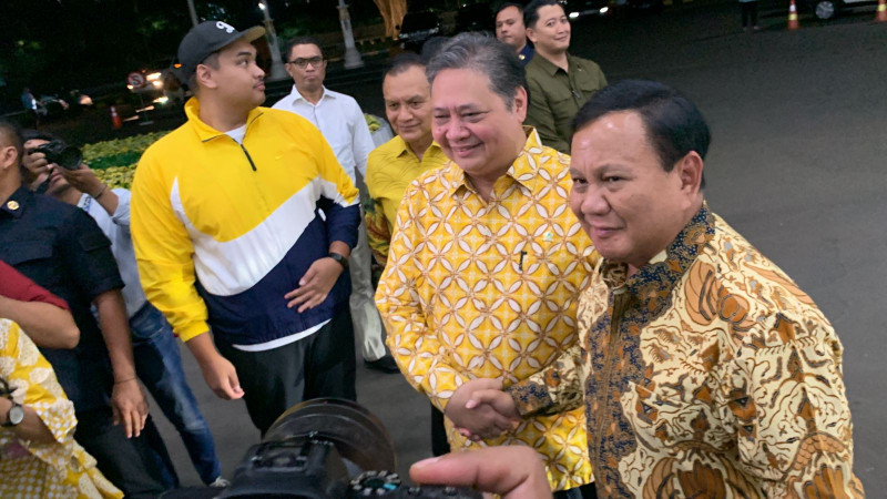 KIM Berkumpul di Markas Golkar, Prabowo: Bahas Program Masa Depan