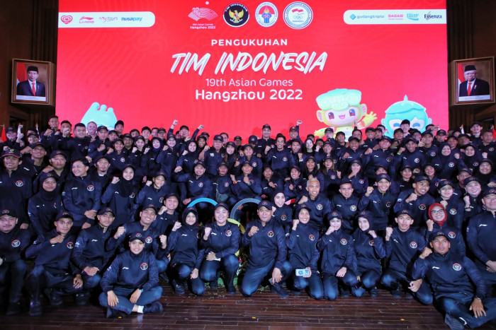 Kontingen Asian Games Indonesia Dikukuhkan, 413 Atlet 30 Cabor