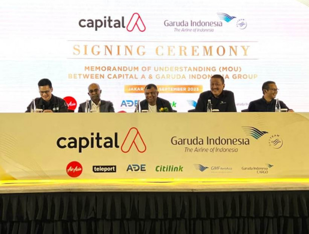 Capital A dan Garuda Group Kolaborasi Layanan Komersial dan Logistik di ASEAN