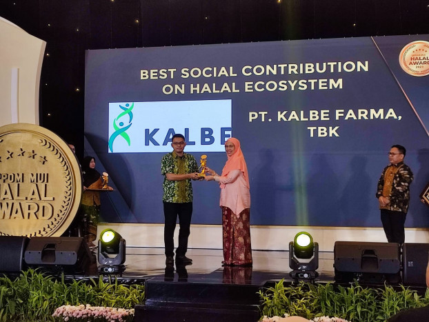 Kalbe Raih Best Social Contribution on Halal Ecosystem LPPOM MUI Halal Award 