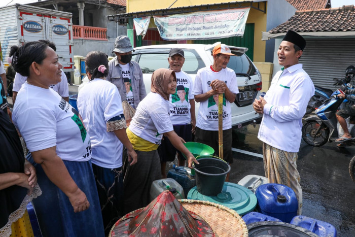 SDG Salurkan Bantuan Air Bersih Untuk Ribuan Warga Kabupaten Serang
