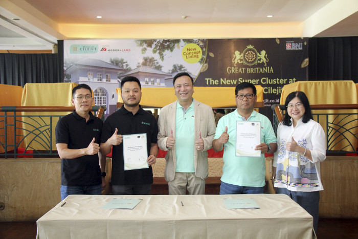 Modernland Cilejit Gandeng Winfield & Exceed Realty Luncurkan Klaster Super Rp300 Jutaan