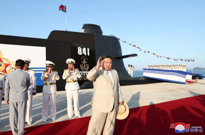 Korea Utara Rilis Kapal Selam Nuklir Terbaru