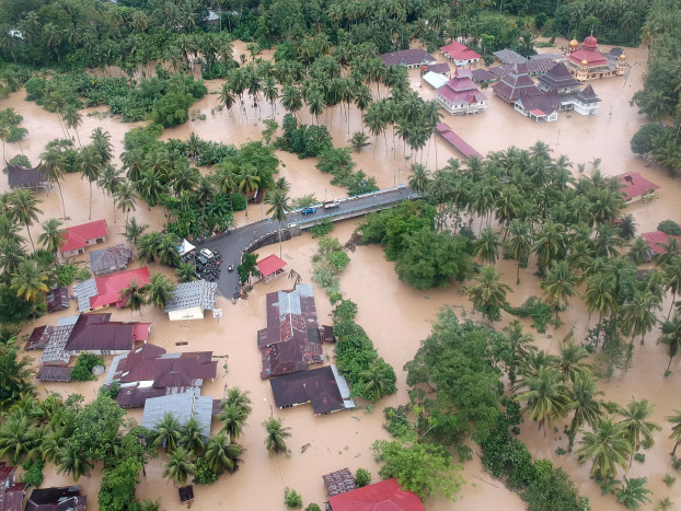 Curah Hujan Tinggi, Pariaman Dilanda Banjir