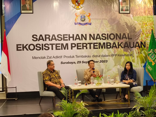 Kadin Gelar Sarasehan Nasional Tolak Pasal Zat Adiktif Produk Tembakau 