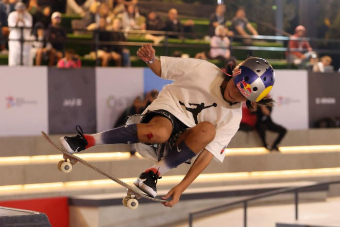 Dua Atlet Skateboard Indonesia Dihadang Onodera di Final Asian Games Hangzhou