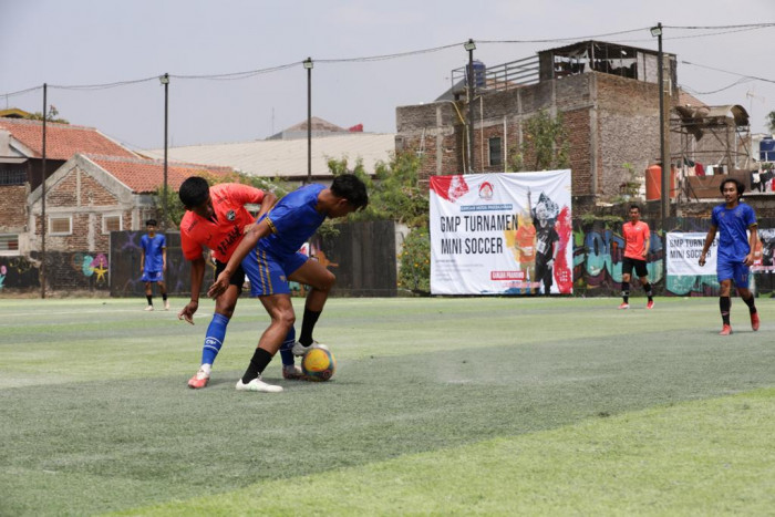 Dukung Hobi Anak Muda Bandung, GMP Gelar Turnamen Mini Soccer