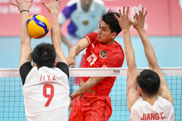 Tim Voli Putra Indonesia Hadapi Kazakhstan di Perebutan Peringkat 7-10 Asian Games