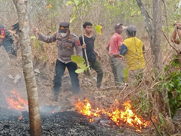 3 Hektar Lahan di Kebumen Terbakar Akibat Puntung Rokok