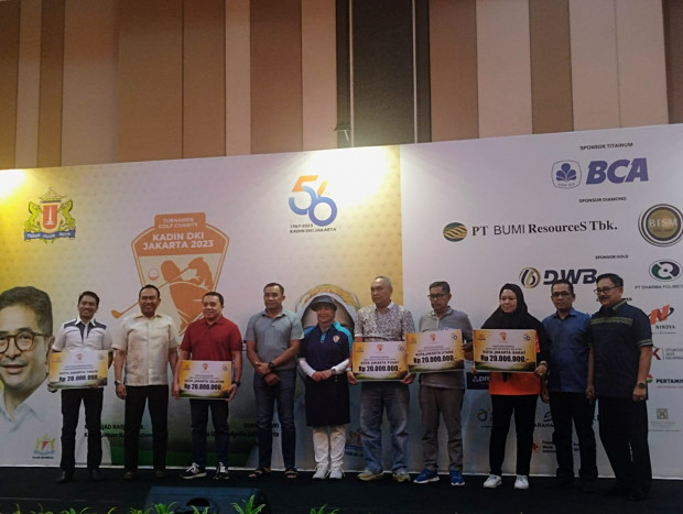 Kadin DKI Bantu MCK Jakarta lewat Turnamen Golf Charity