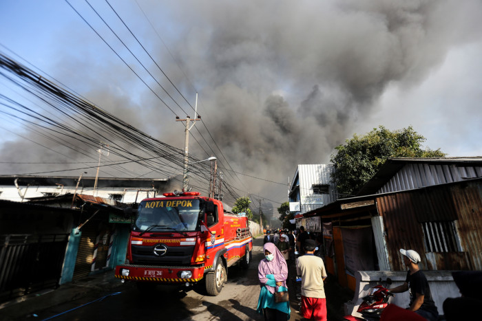 Tiga Peristiwa Kebakaran Terjadi dalam Sehari di Depok
