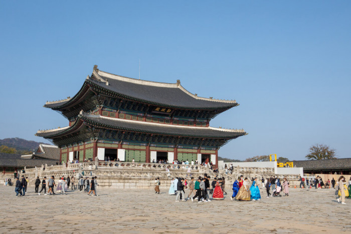 Gerbang Gwanghwamun di Seoul Kembali Dibuka