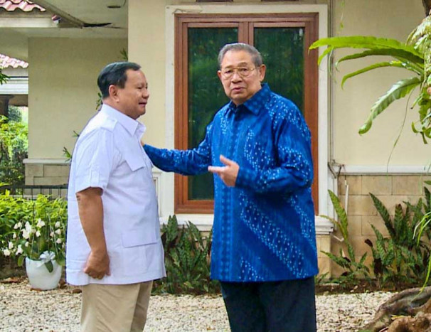 Prabowo Sowan ke SBY sebelum Daftar ke KPU