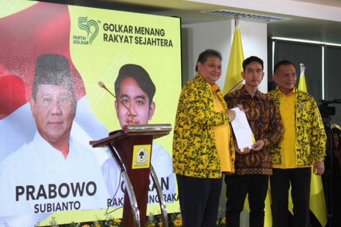 Kader Golkar Tolak Pengusungan Gibran Sebagai Cawapres