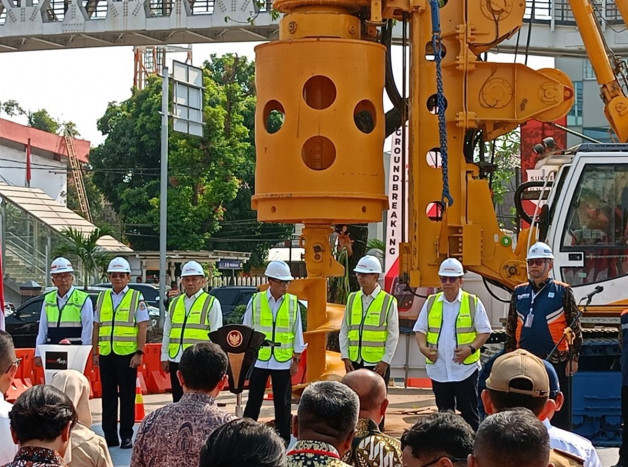 Pembangunan LRT Jakarta Fase 1B ke Manggarai Resmi Dimulai