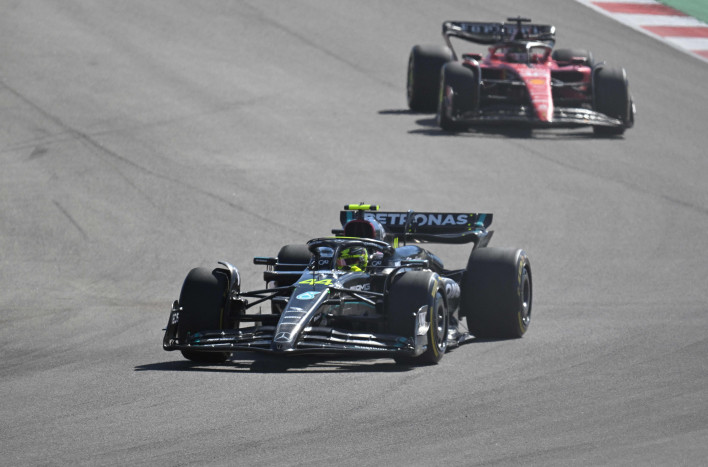 Hamilton dan Leclerc Didiskualifikasi dari GP Amerika Serikat