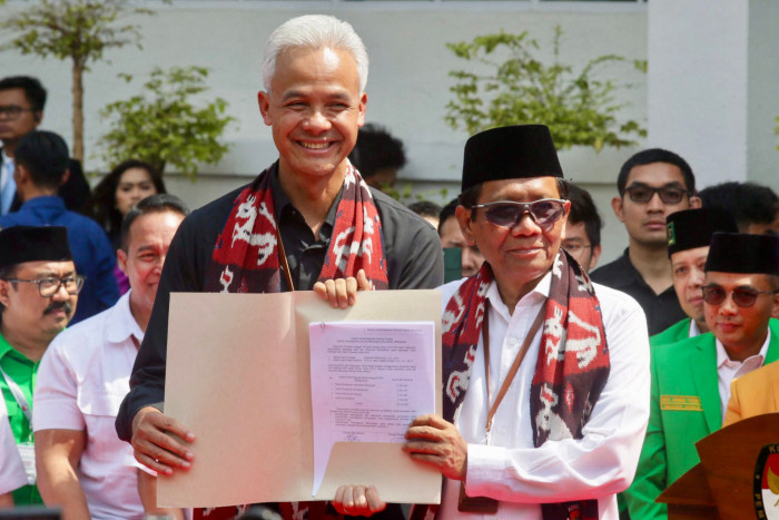 Ganjar-Mahfud Diyakini Jadikan Hukum Bagian Penting Capai Indonesia Emas