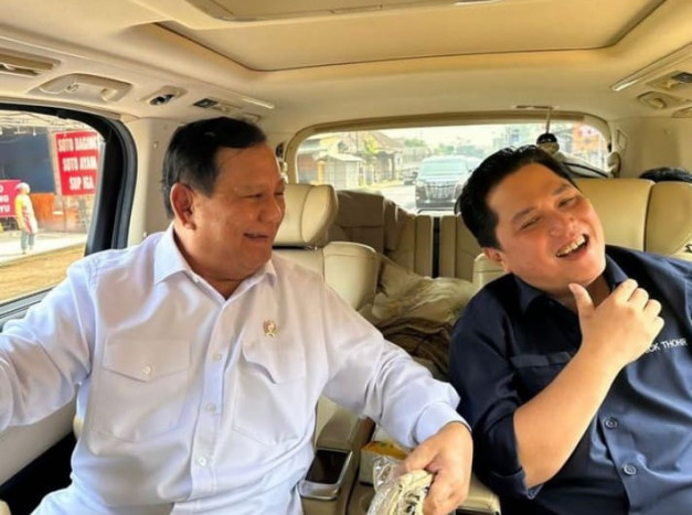 Erick Unggah Foto Bareng Prabowo, Netizen: Adem