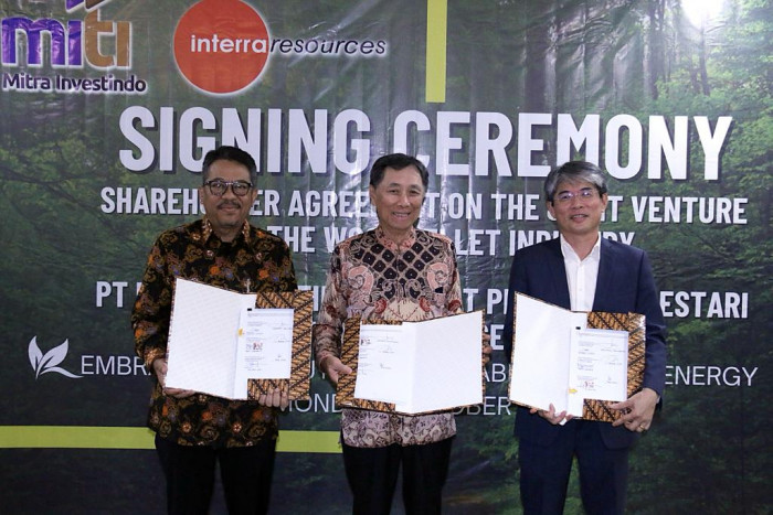 Tiga Perusahaan Dirikan Perusahaan Patungan Biomassa Wood Pellet 