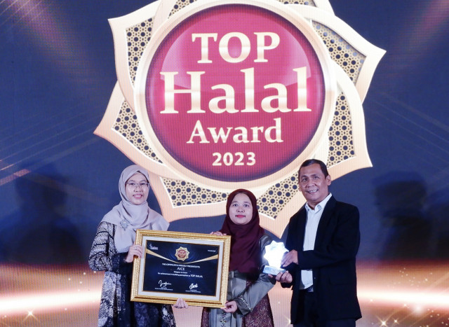 Aice Group Raih Penghargaan Top Halal Ward 2023