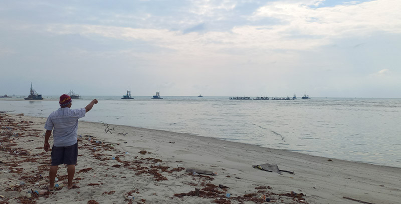Penegak Hukum Diminta Bertindak, Puluhan Tambang Ilegal Ganggu Wisata Pantai di Bangka