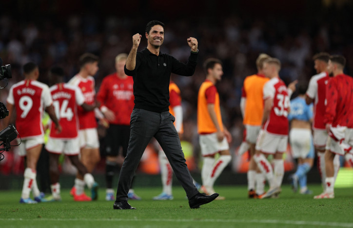 Arteta Sebut Kemenangan Arsenal Atas Manchester City Istimewa