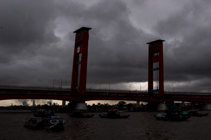 Akhirnya Palembang Diguyur Hujan