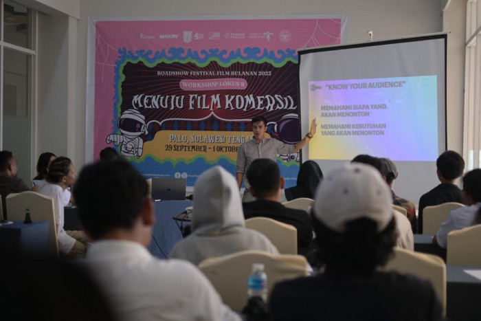 Sandiaga Uno Gelar Workshop Festival Film Bulanan di Palu
