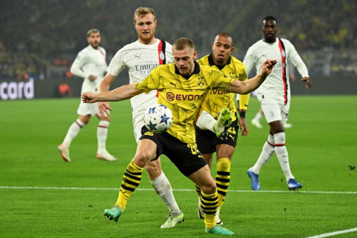 AC Milan Bermain Imbang di Kandang Borussia Dortmund